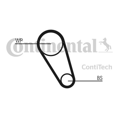 CONTINENTAL CTAM Zahnriemensatz + Wasserpumpe